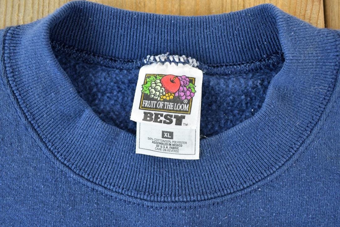 Vintage 1990s San Francisco Crewneck Sweatshirt Made In USA Men's XL - Image 4