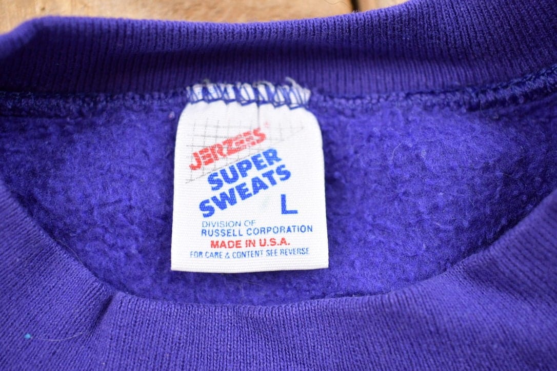 Vintage 1990s Sawmill Creek Huron Ohio Golf Theme Crewneck Sweatshirt Men's Medium - Image 3