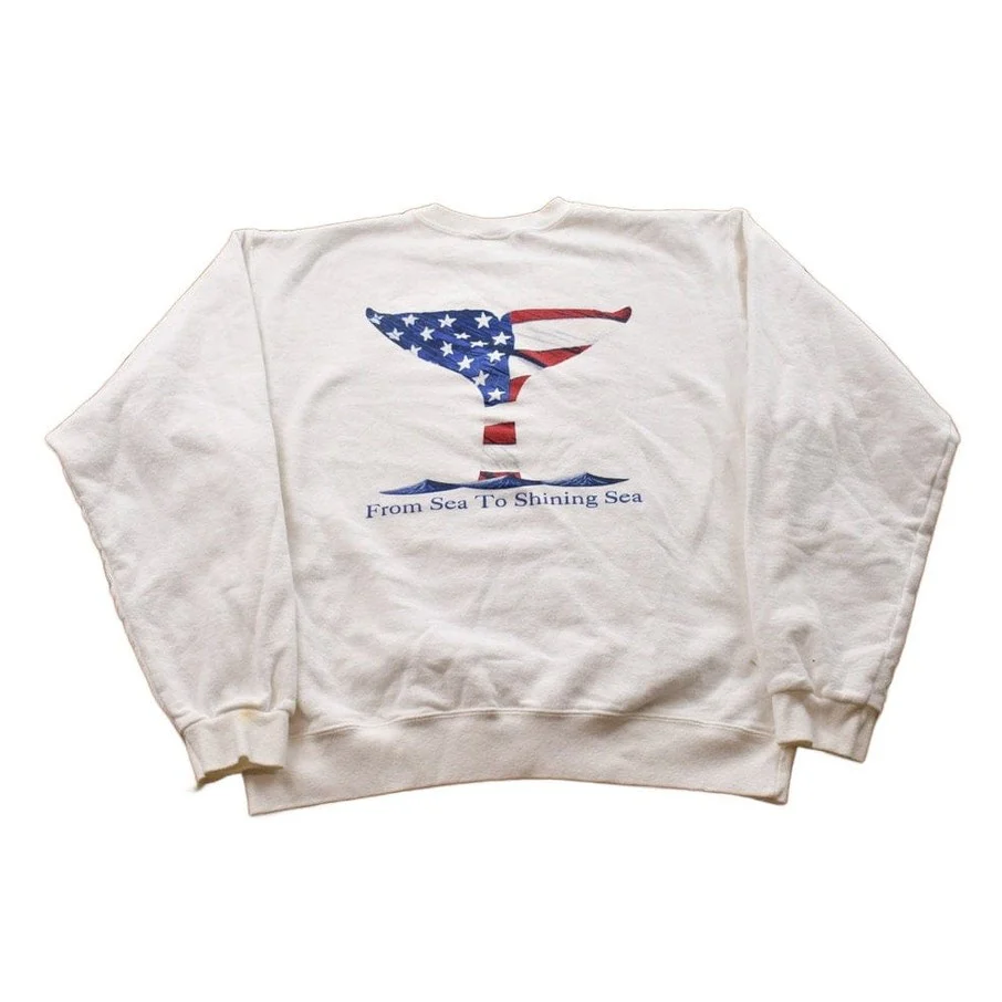 Vintage 1990s Sea World Crewneck Sweatshirt Men's M - Image 2