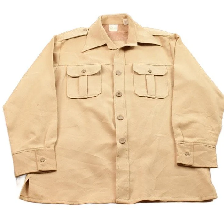 Vintage 1990s Sears Kings Road Blank Button Up Shirt Men's Large