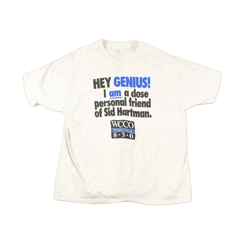 Vintage 1990s Sid Hartman Souvenir Travel T-Shirt Men's L