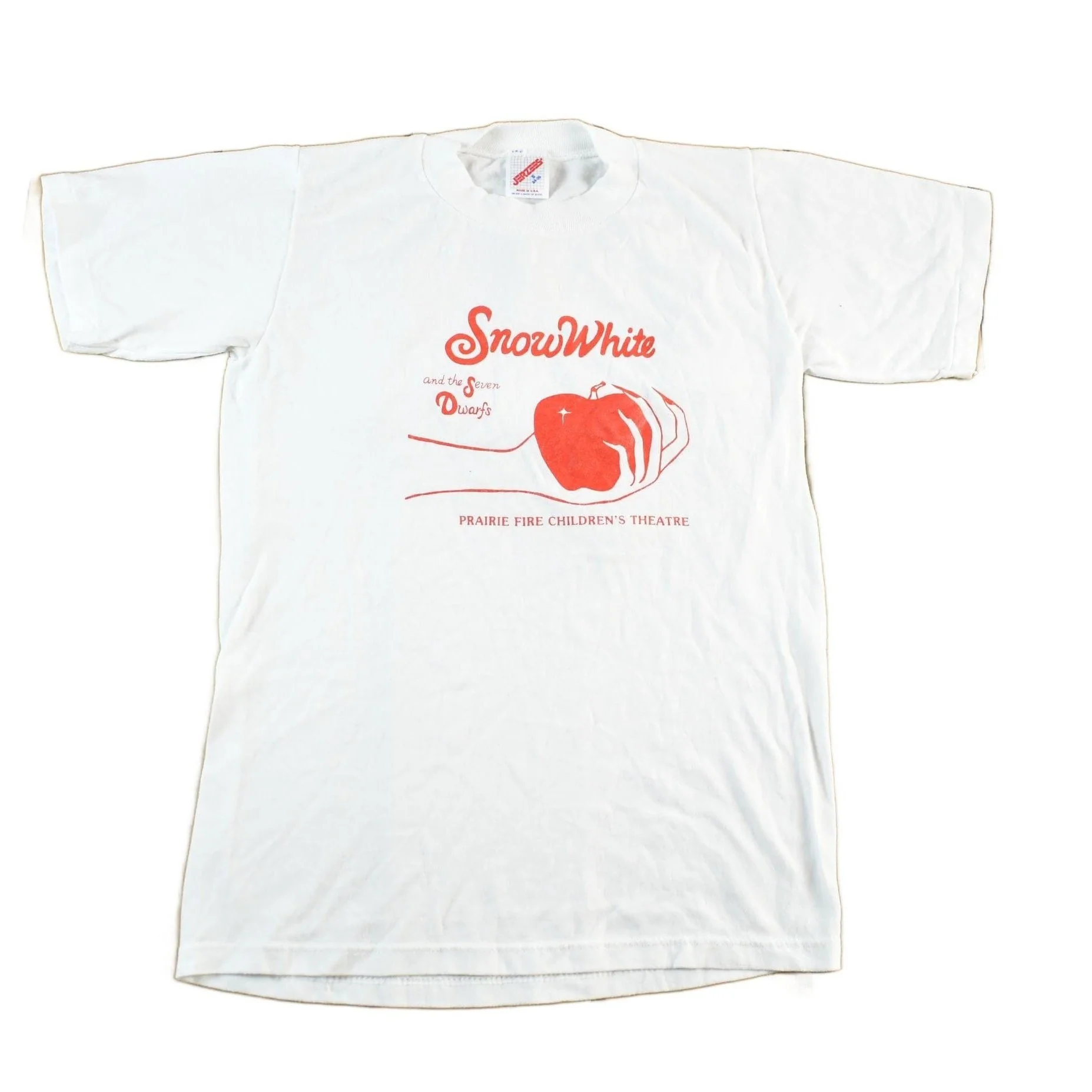 Vintage 1990s Snow White & Seven Dwarfs Graphic T-Shirt Men's XS