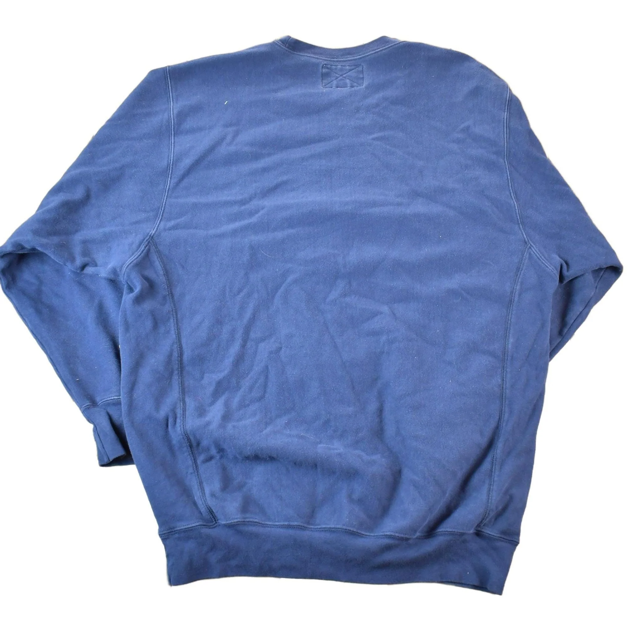Vintage 1990s Steve And Barry's Pittsburgh University Cross Grain Crewneck Mens L - Image 2