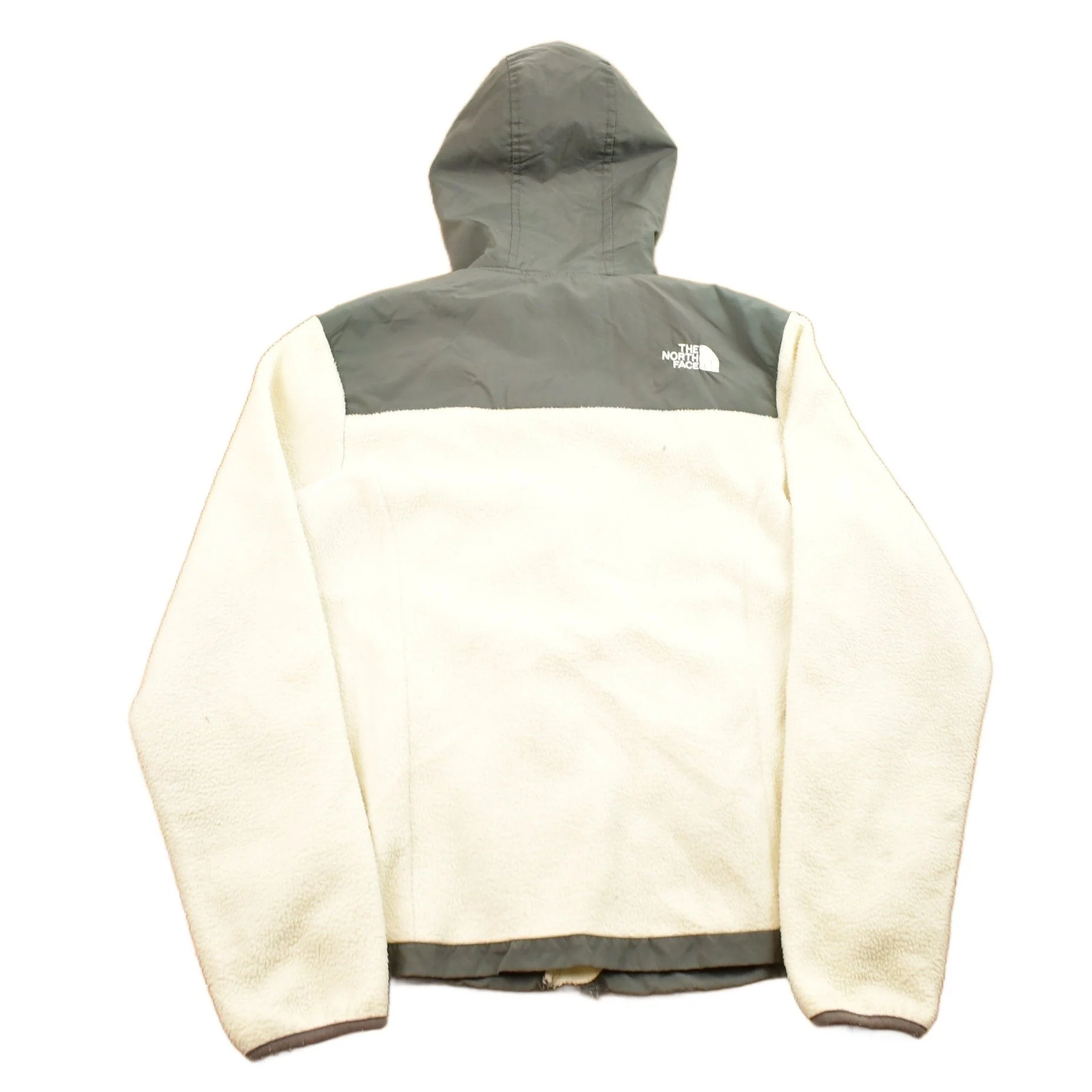 Vintage 1990s The North Face Hooded Denali Fleece Sweater Women's S - Image 2