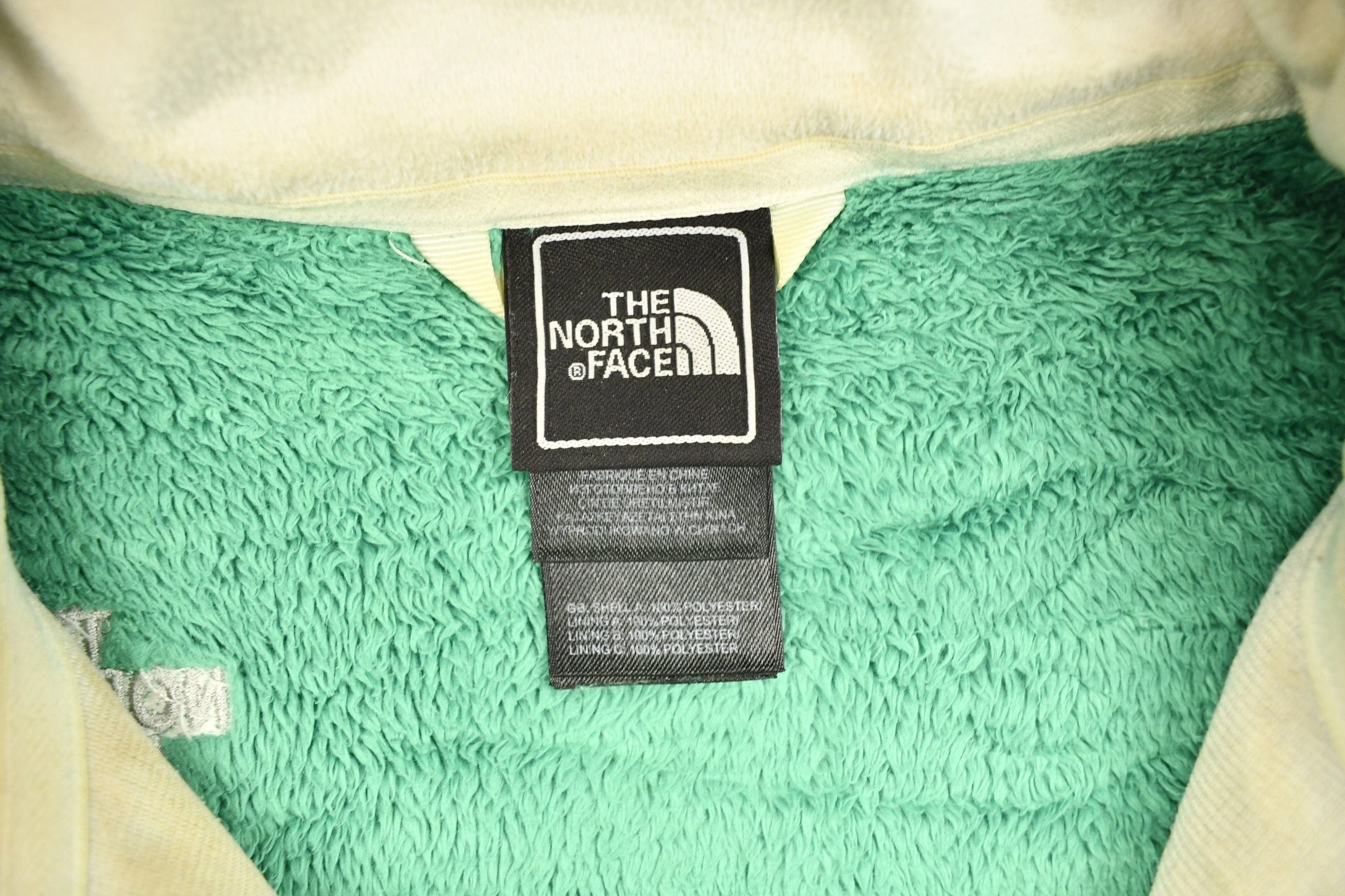 Vintage 1990s The North Face Womens Green Fleece Sweater Women's M - Image 5