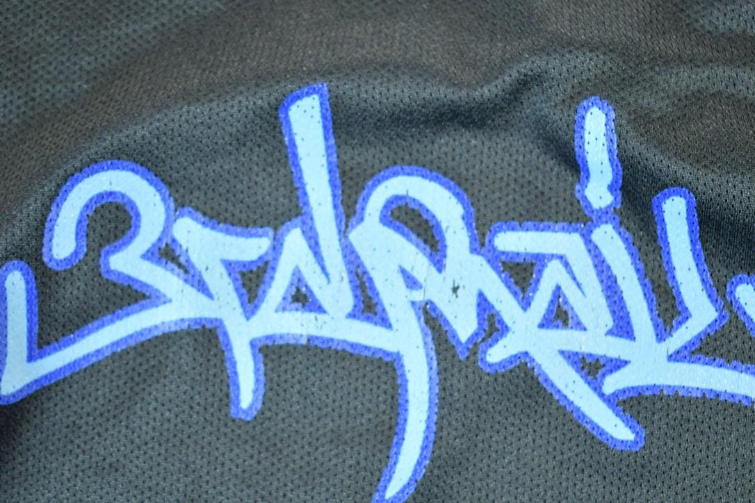 Vintage 1990s Third Rail Mesh Crewneck Sweatshirt Mens L - Image 4