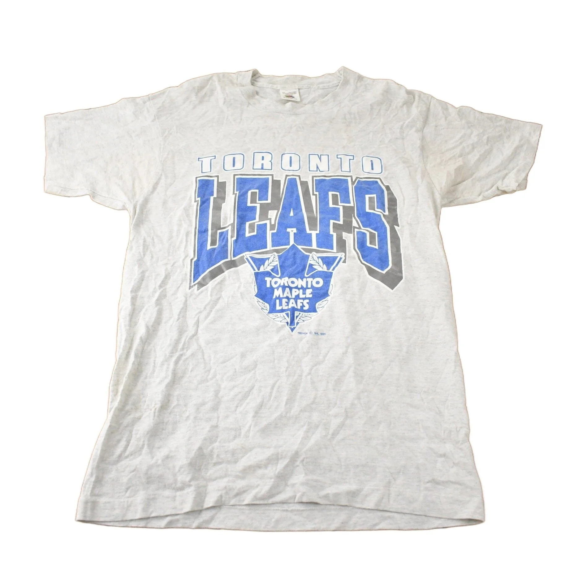 Vintage 1990s Toronto Leafs NHL Hockey Graphic T-Shirt Men's Large