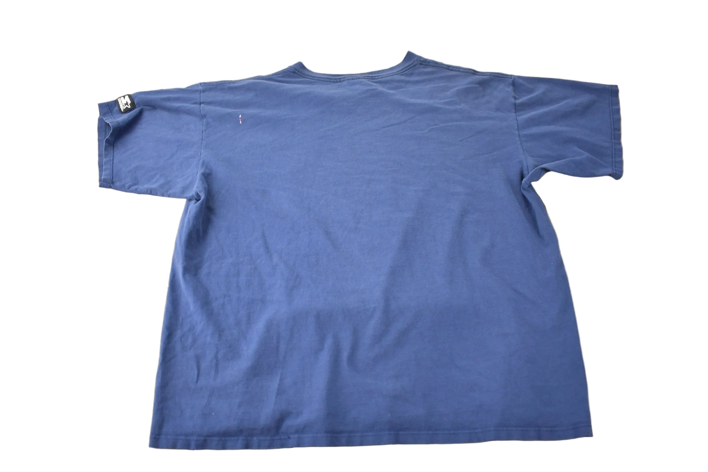 Vintage 1990s Toronto Maple Leafs NHL Hockey Starter Graphic T-Shirt Men's XL - Image 2