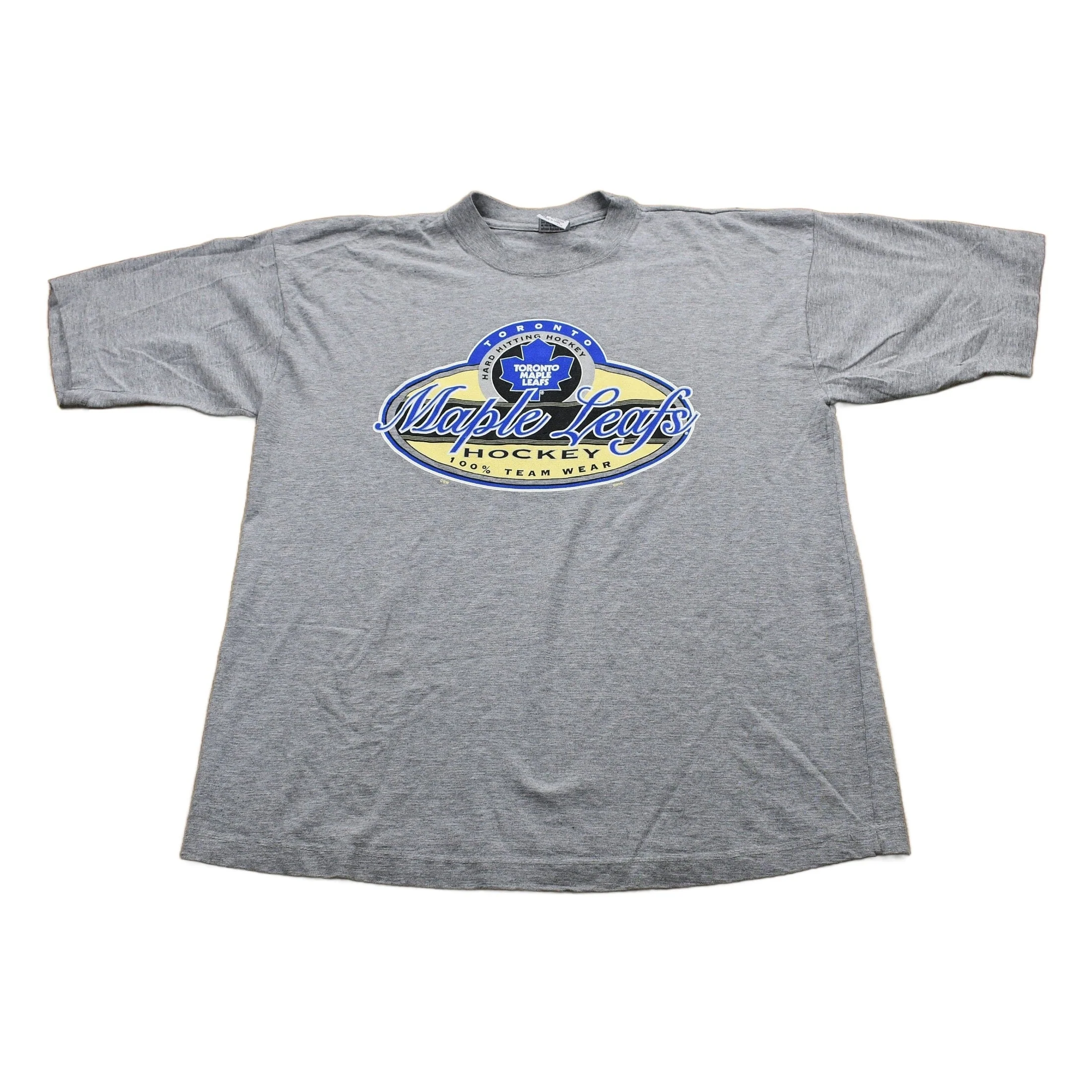 Vintage 1990s Toronto Maple Leafs T-Shirt Men's XL