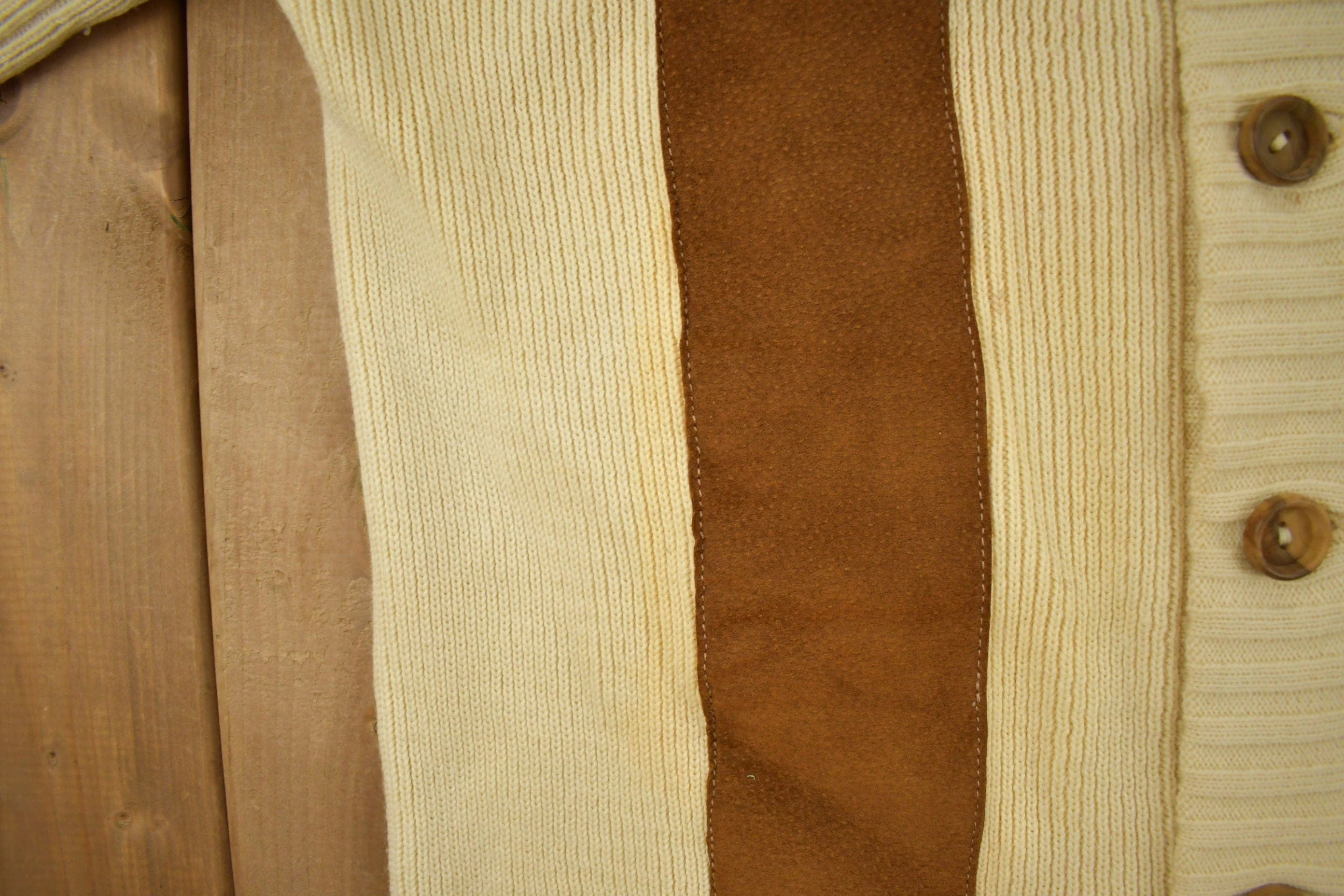 Vintage 1990s Tricots St. Raphael's Pure Wool Knit Sweater Men's Large - Image 5
