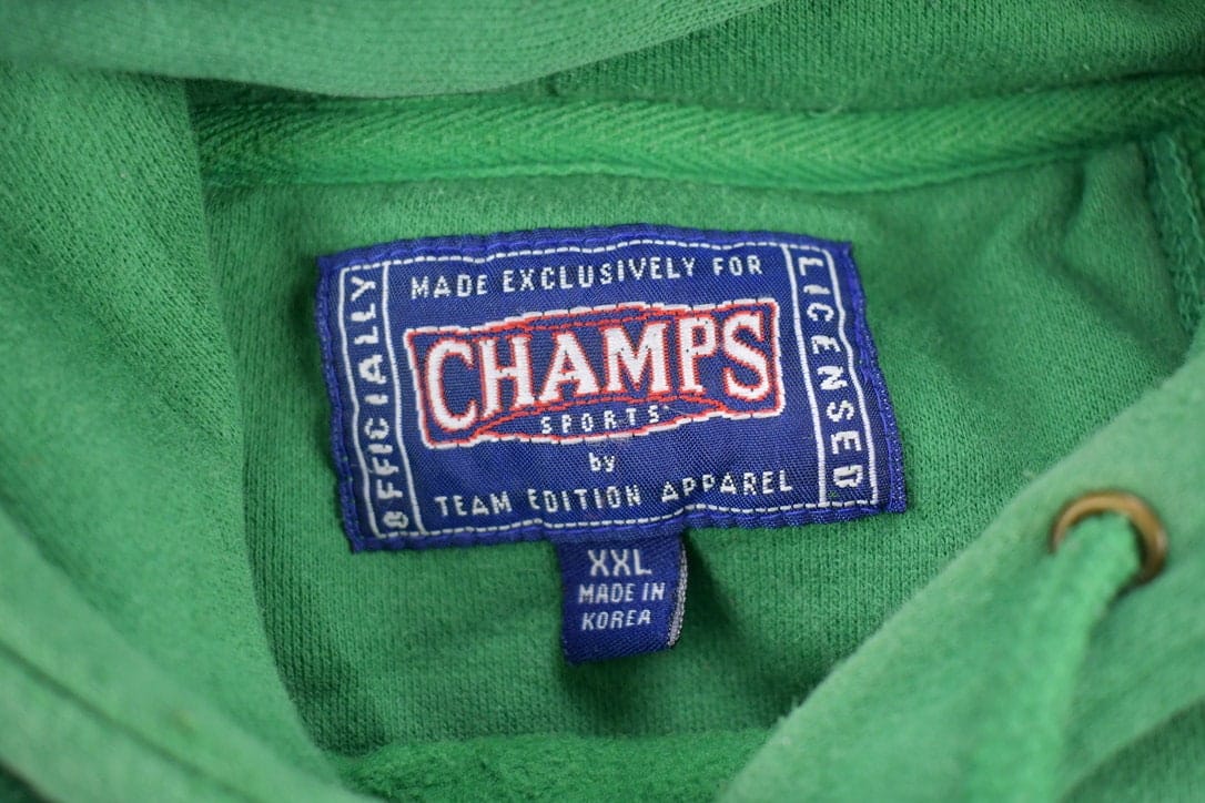 Vintage 1990s University Of Notre Dame Collegiate Hoodie Men's 2XL - Image 3