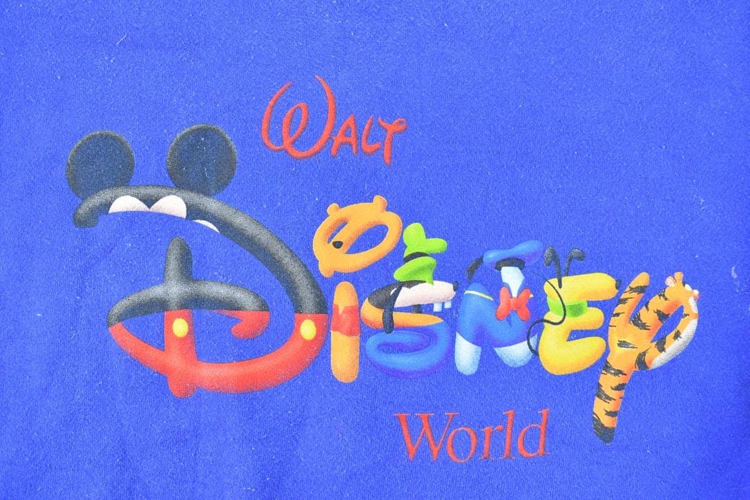 Vintage 1990s Walt Disney World Crewneck Men's 2XL - Image 3