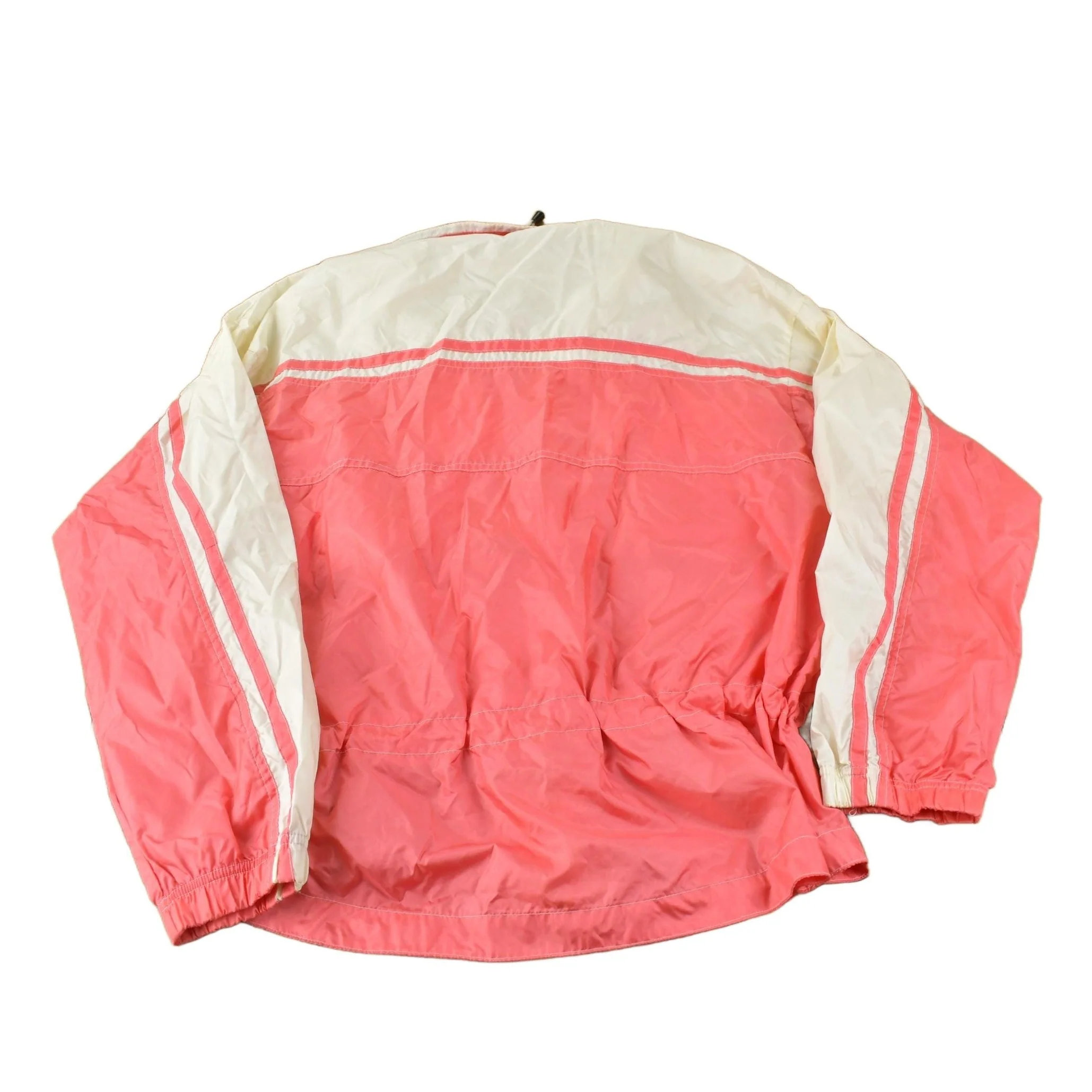 Vintage 1990s Wilson Women's Pink Windbreaker Jacket Women's L - Image 2