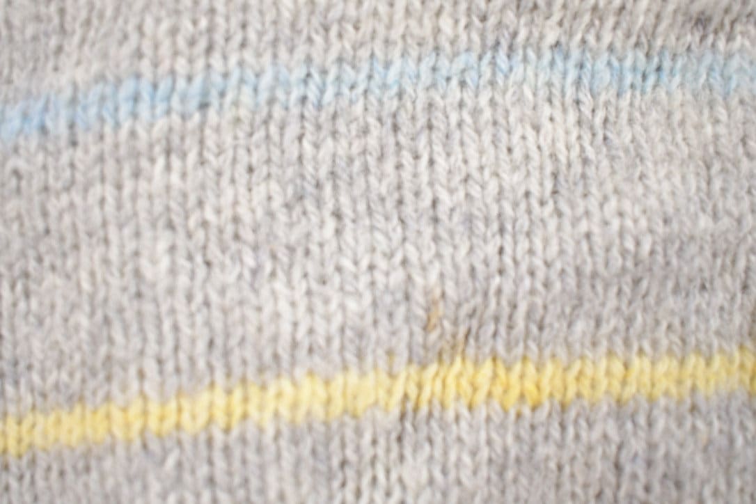 Vintage 1990s Winter Harbor Knitted Crewneck Sweater Men's S - Image 4