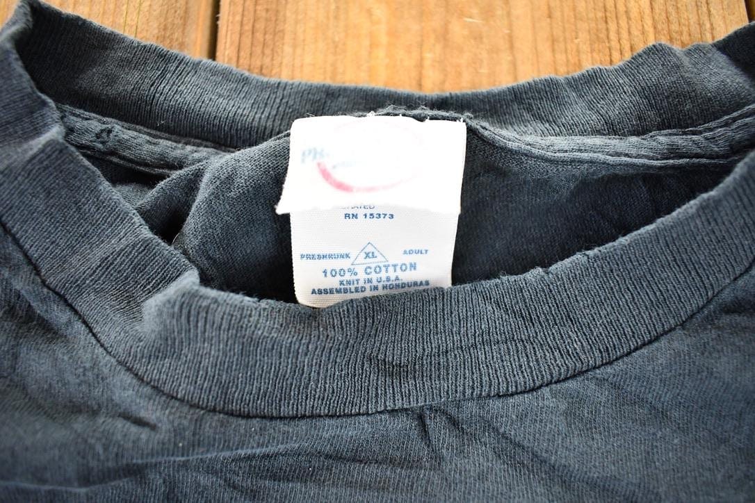 Vintage 1990s Wolf And Hawk Nature Crewneck Long sleeve Shirt Men's L - Image 4