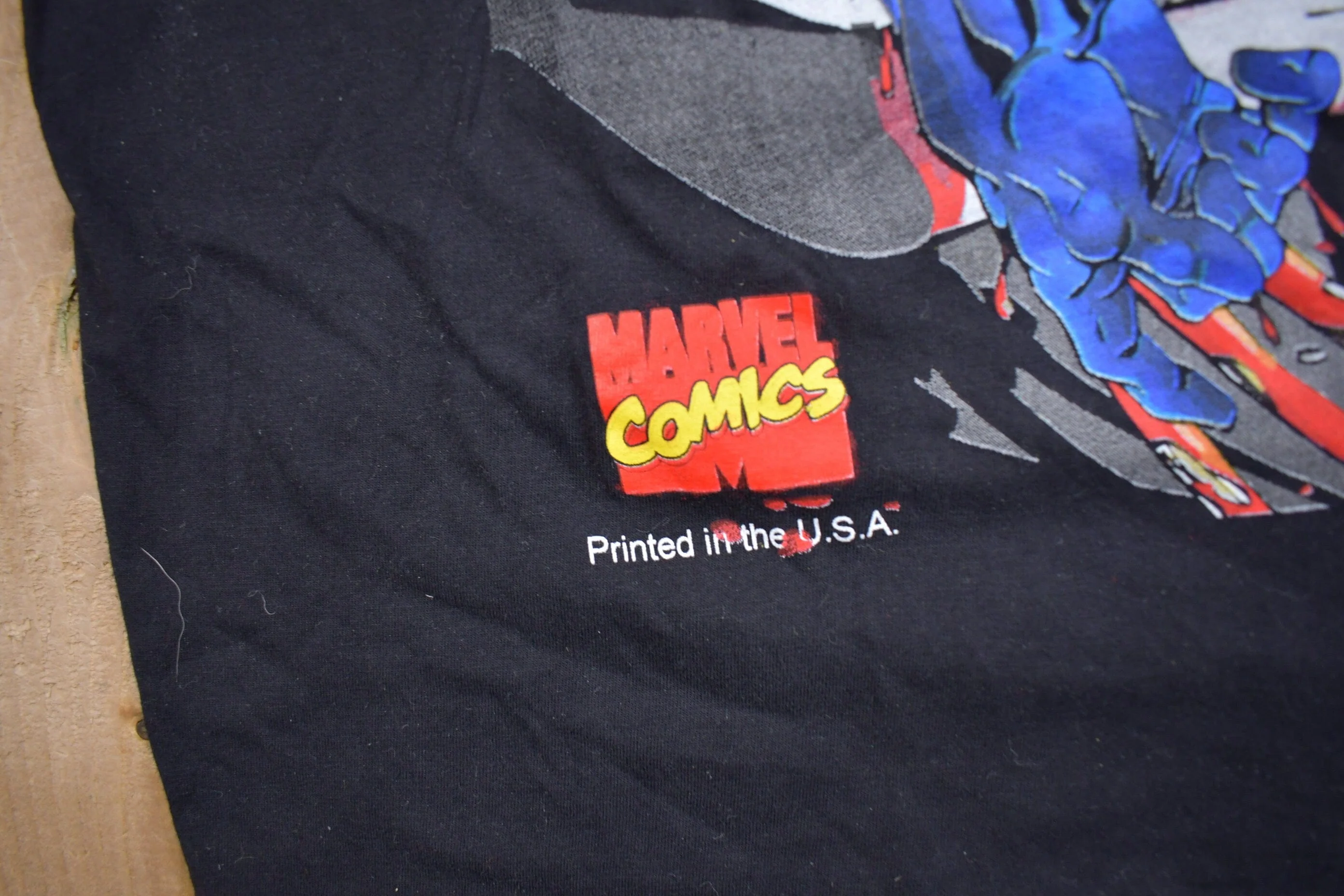 Vintage 1990s Wolverine X-Men Marvel Comics T-shirt - Image 5