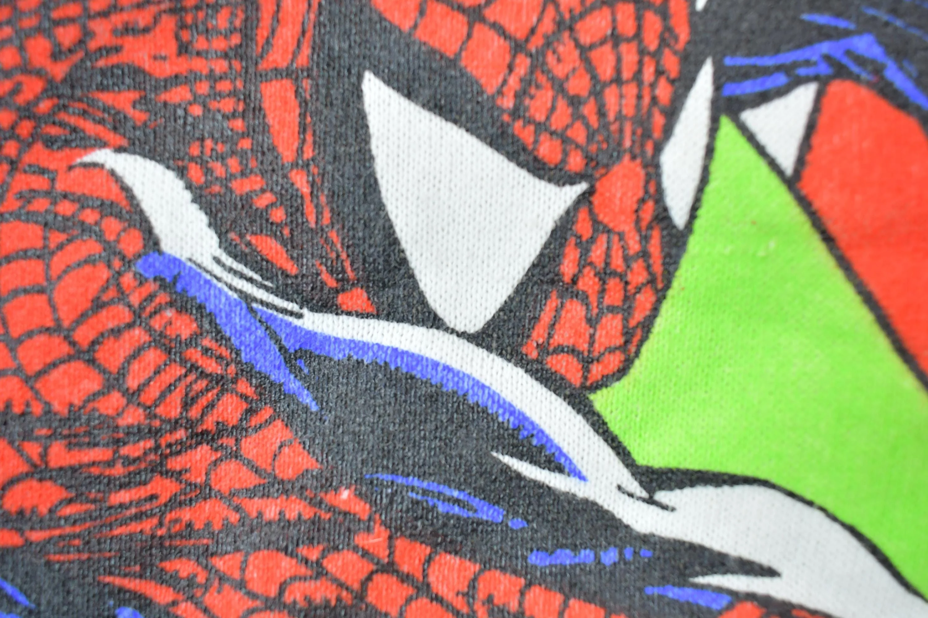 Vintage 1991 Spiderman Crewneck Men's XL - Image 5