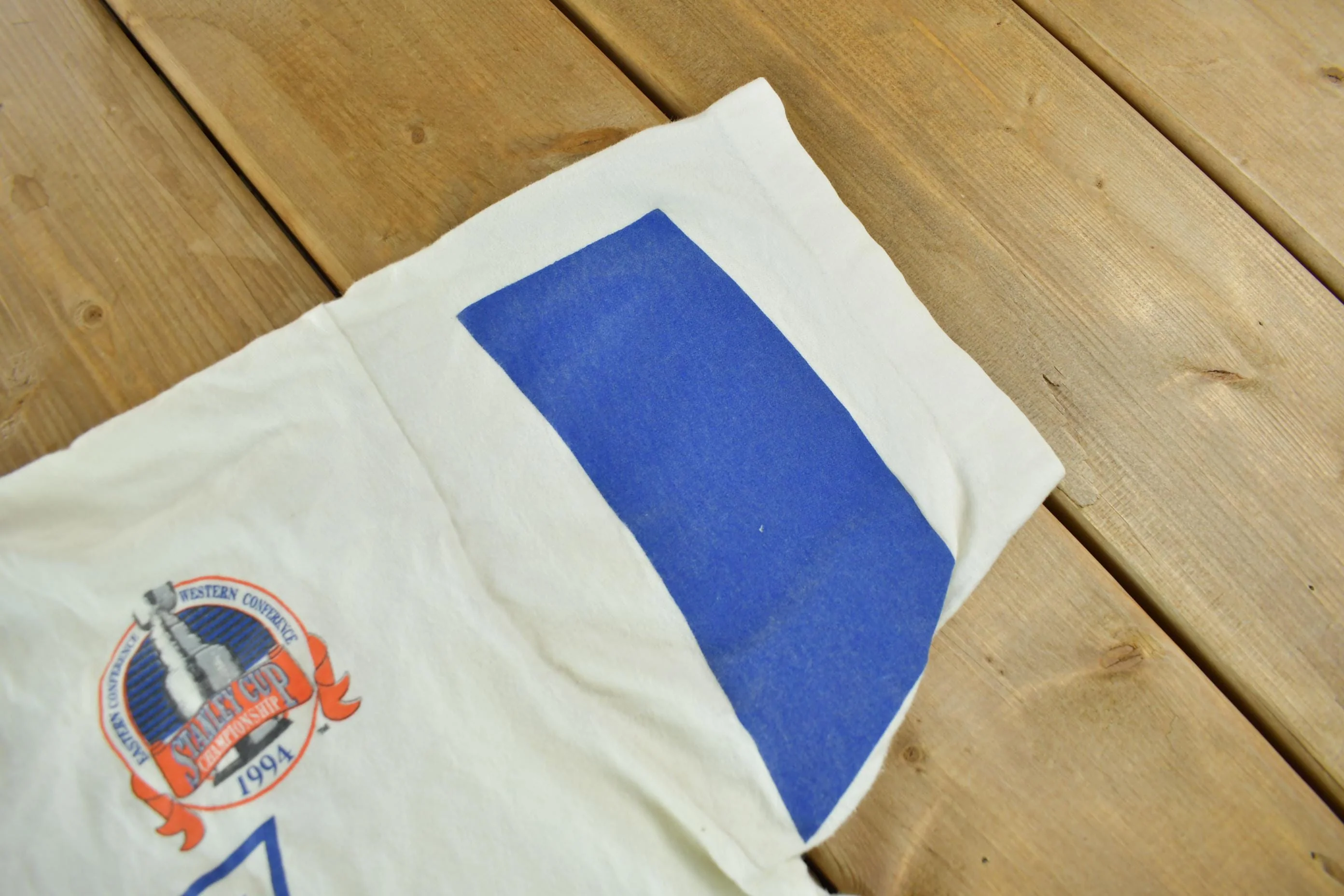 Vintage 1994 New York Rangers NHL Champions T-Shirt Men's Large - Image 4