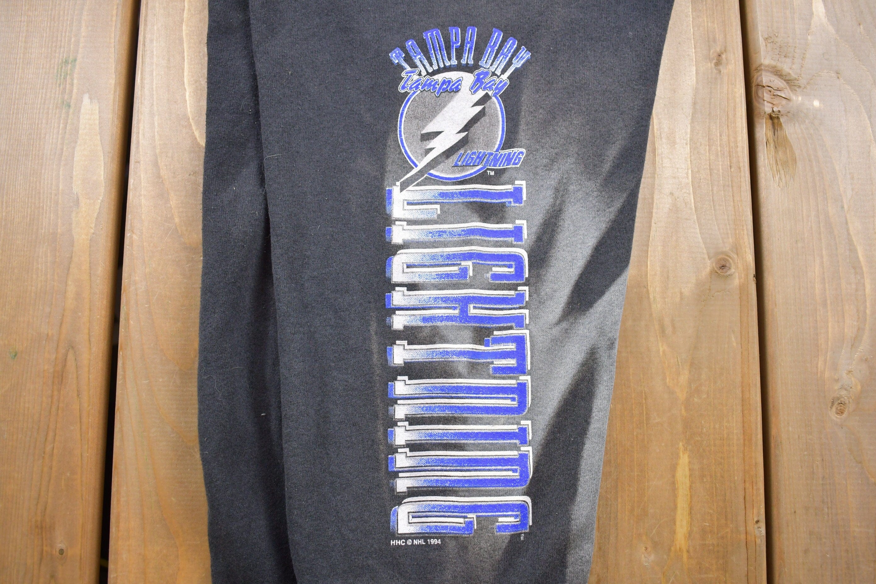 Vintage 1994 Tampa Bay Lighting Sweatpants Men's 30 x 27 - Image 4