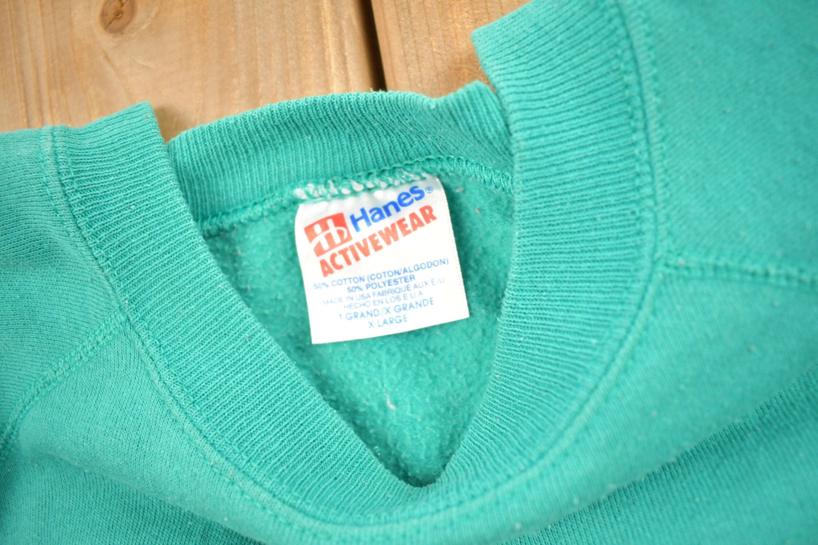 Vintage 1995 "I Can't Take It" Dog Graphic Crewneck Sweatshirt Men's XL - Image 5
