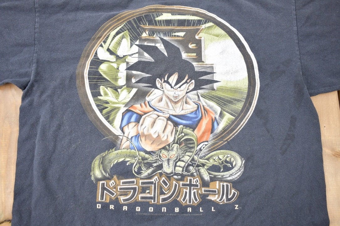 Vintage 1997 Dragonball Z Goku Anime Graphic T-shirt Men's Medium - Image 4