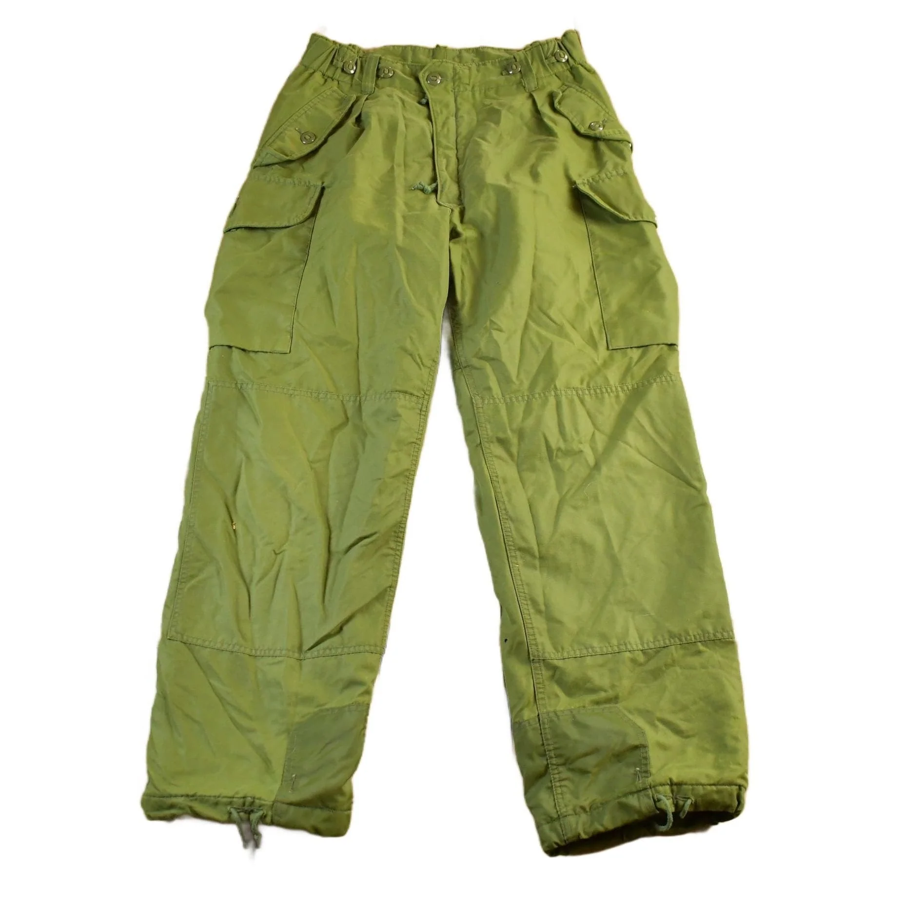Vintage 1998 Army Military Green Combat Trousers Men's 33 x 30