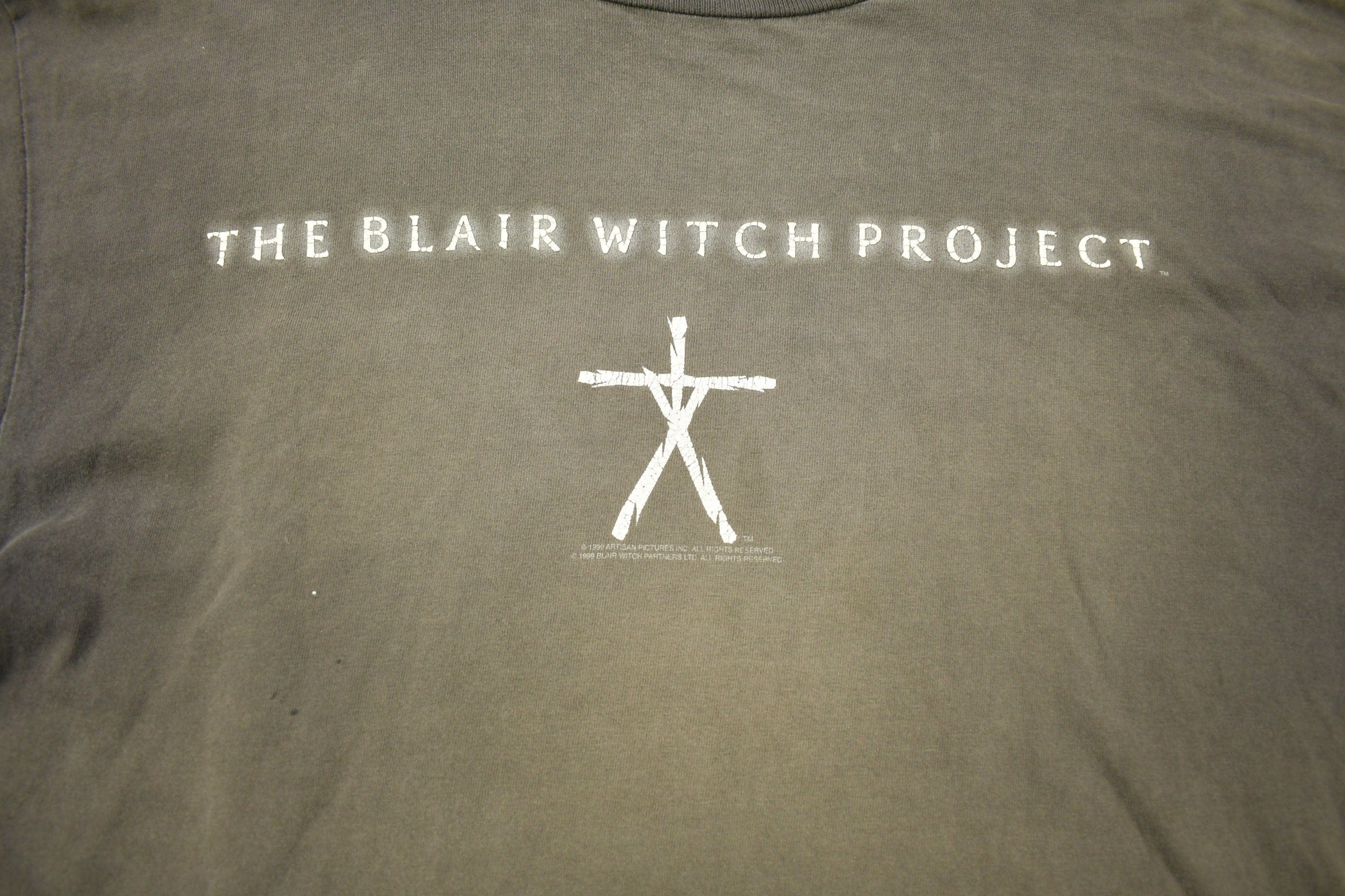Vintage 1999 The Blair Witch Project Movie Promo T-shirt Men's XL - Image 3