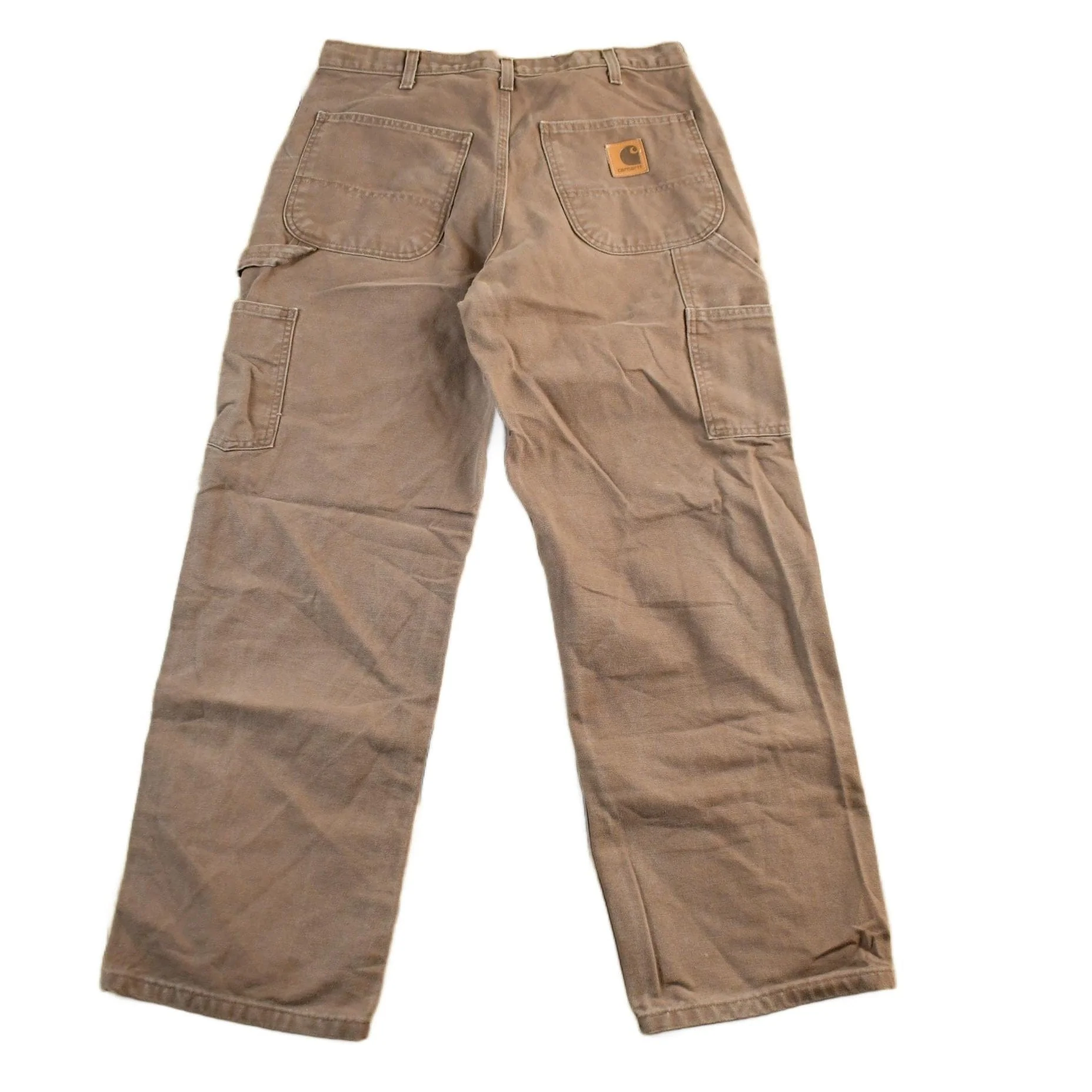 Vintage 2000s Carhartt Carpenter Work Pants Men's 33 x 29.5 - Image 2