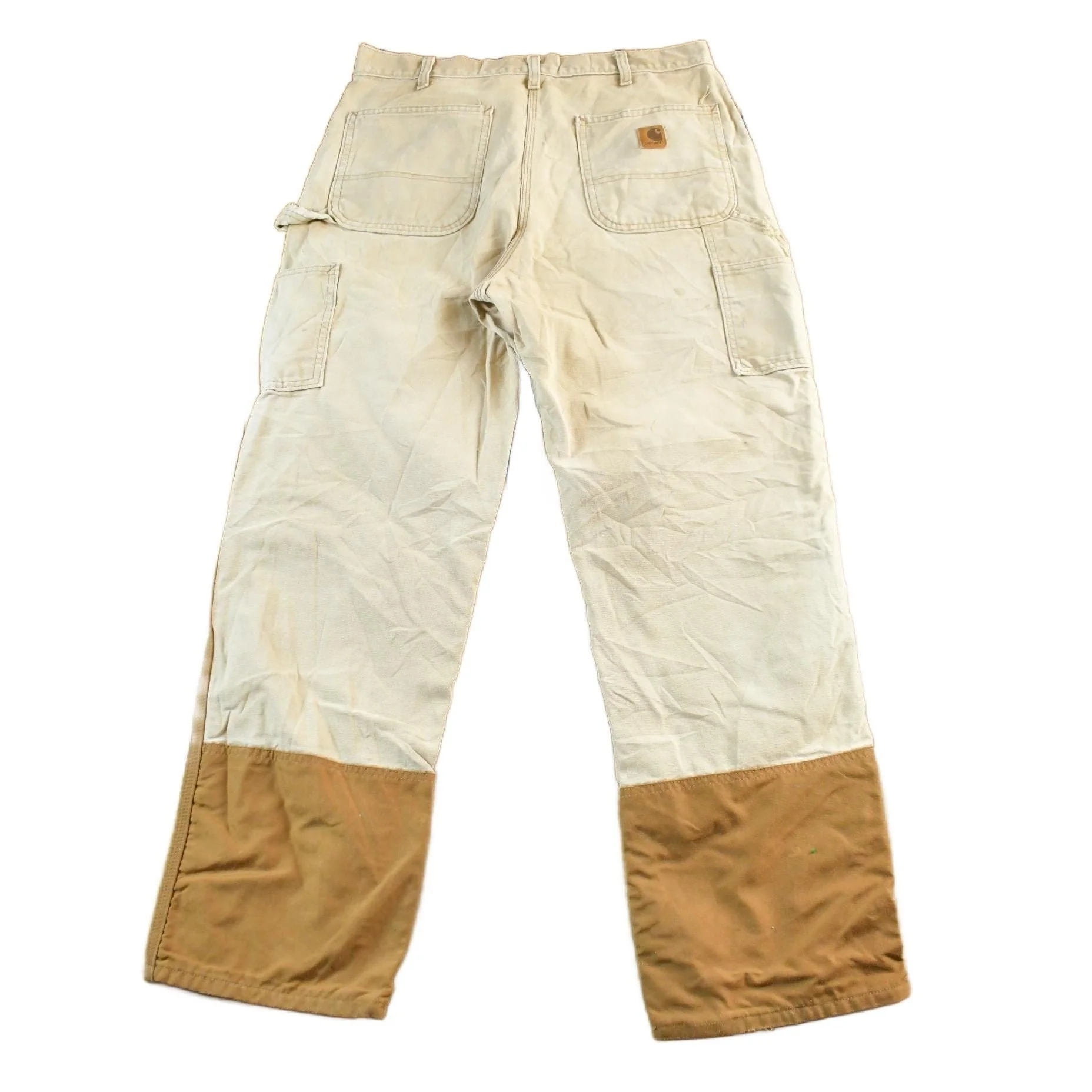 Vintage 2000s Carhartt Double Knee Brush Pants Men's 34 x 31 - Image 2