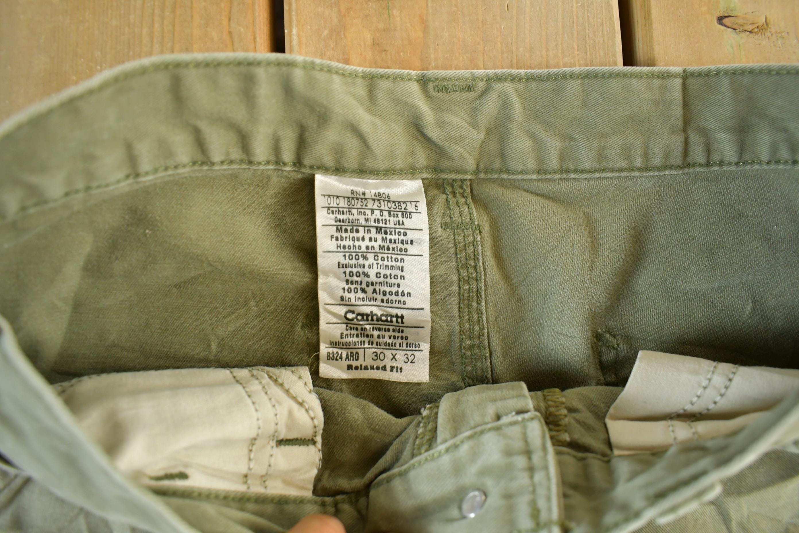 Vintage 2000s Carhartt Work Pants Men's Small 30 x 29 - Image 5