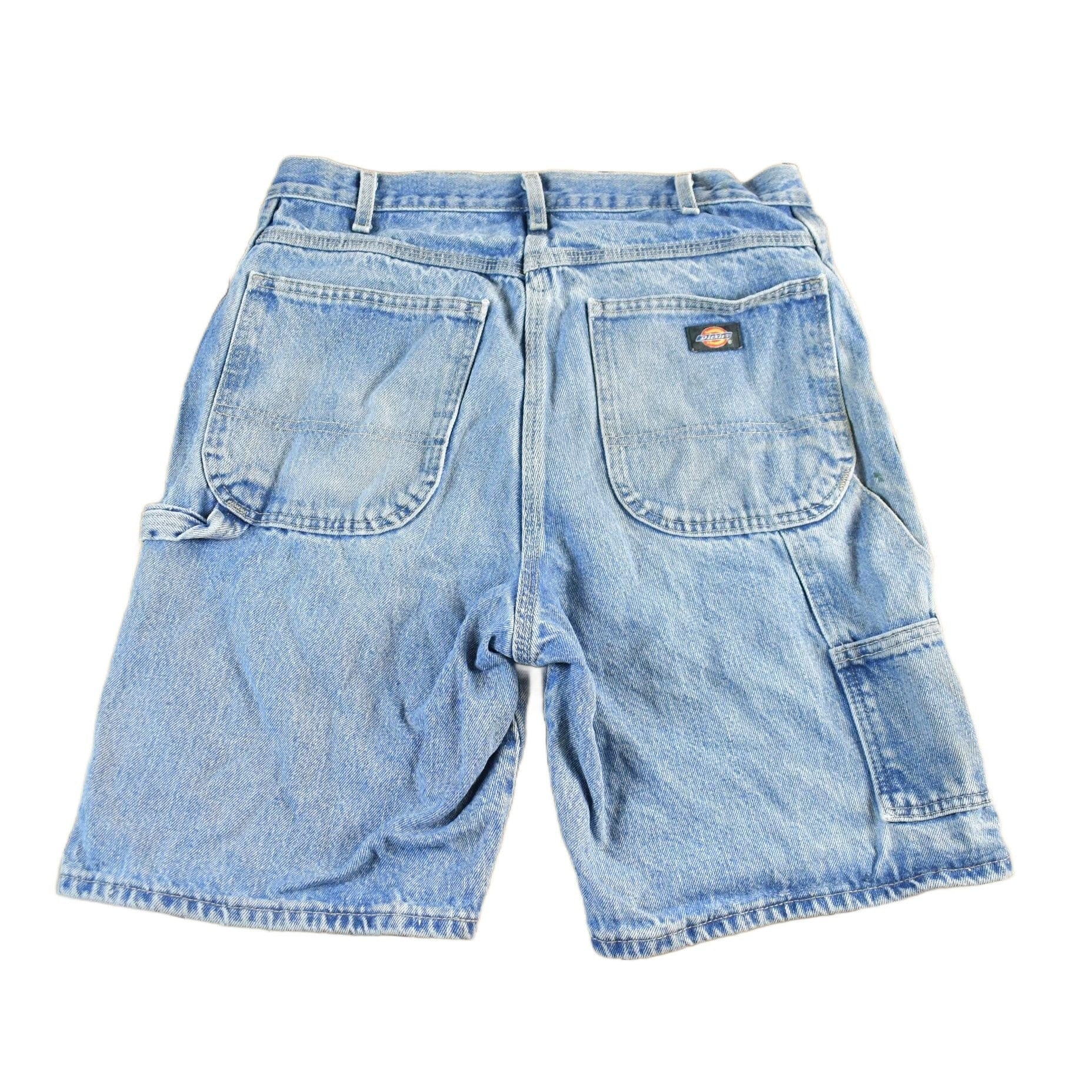 Vintage 2000s Dickies Distressed Denim Shorts Men's 32 - Image 2