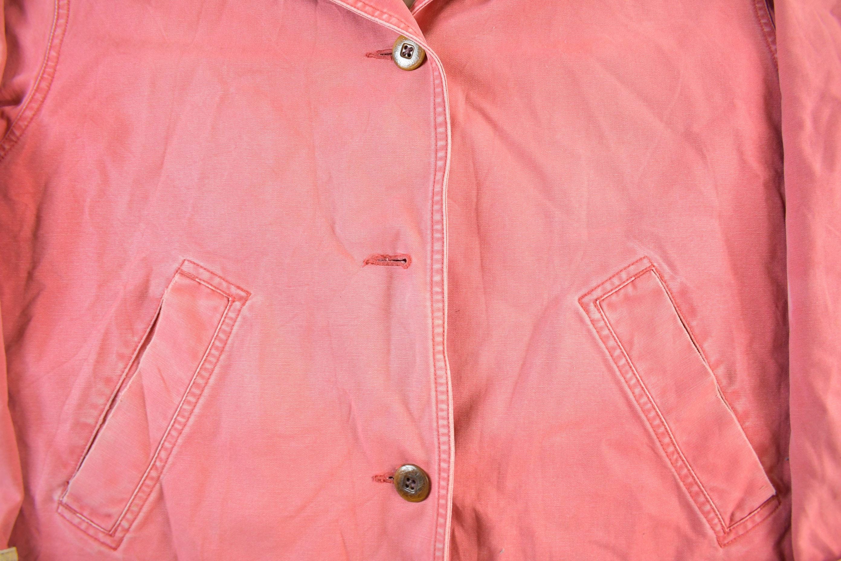 Vintage 2000s L.L. Bean Lined Barn Chore Coat Women's 2X - Image 3