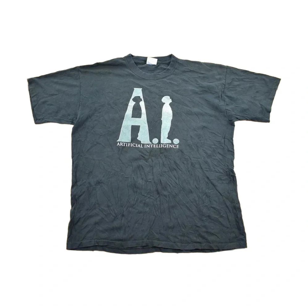 Vintage 2001 A.I Artificial intelligence Movie Promo T-shirt Men's XL