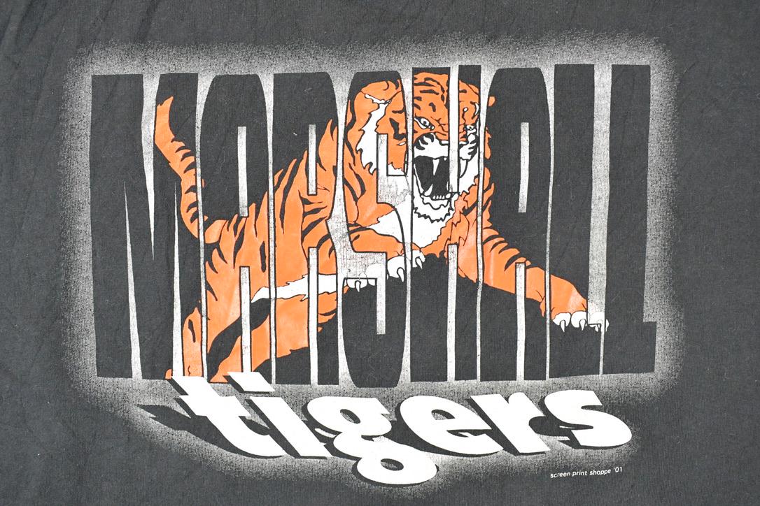 Vintage 2001 Marshall Tigers Collegiate T-Shirt Men's XL - Image 3