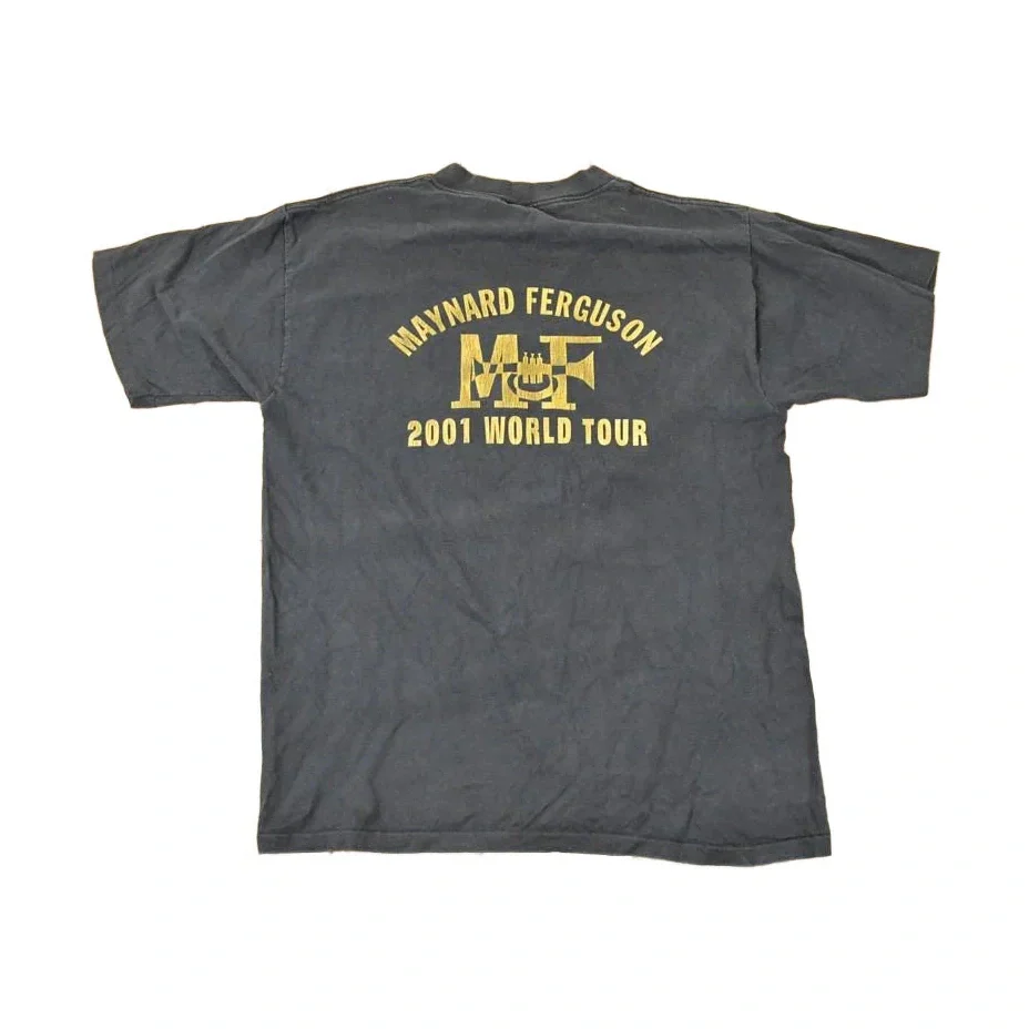 Vintage 2001 Maynard Ferguson World Tour Souvenir Band T-Shirt Men's L - Image 2