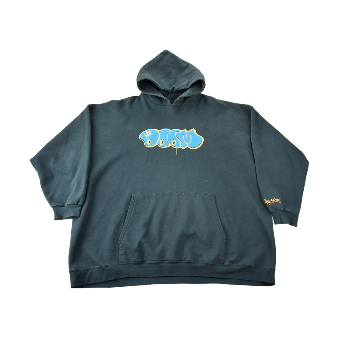 Vintage 2004 MF Doom Mm..Food Rhymesayers Throw Hoodie Size 3XL