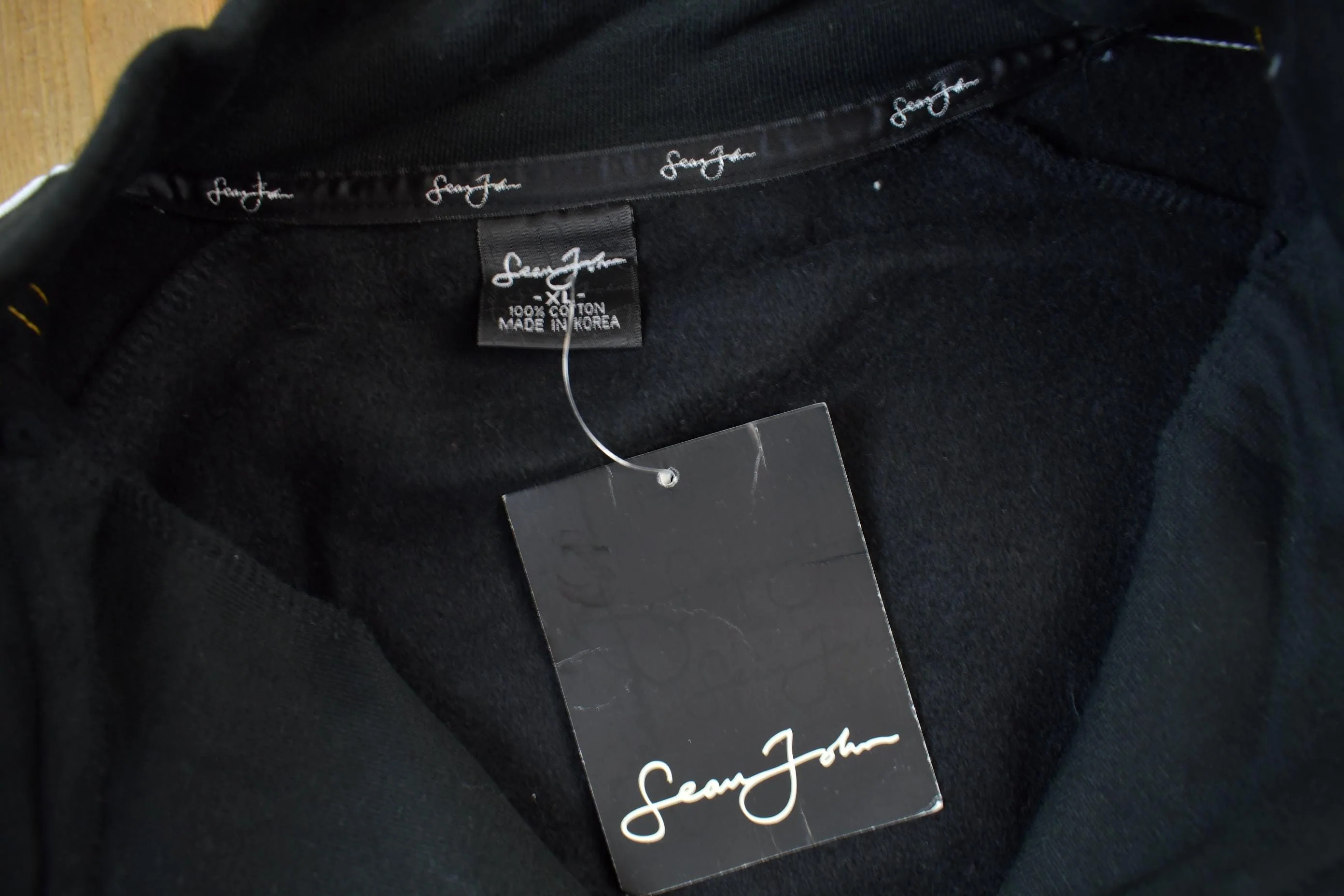 Vintage Deadstock Y2K Sean John Embroidered Sweater & Pants Set Size XL - Image 8