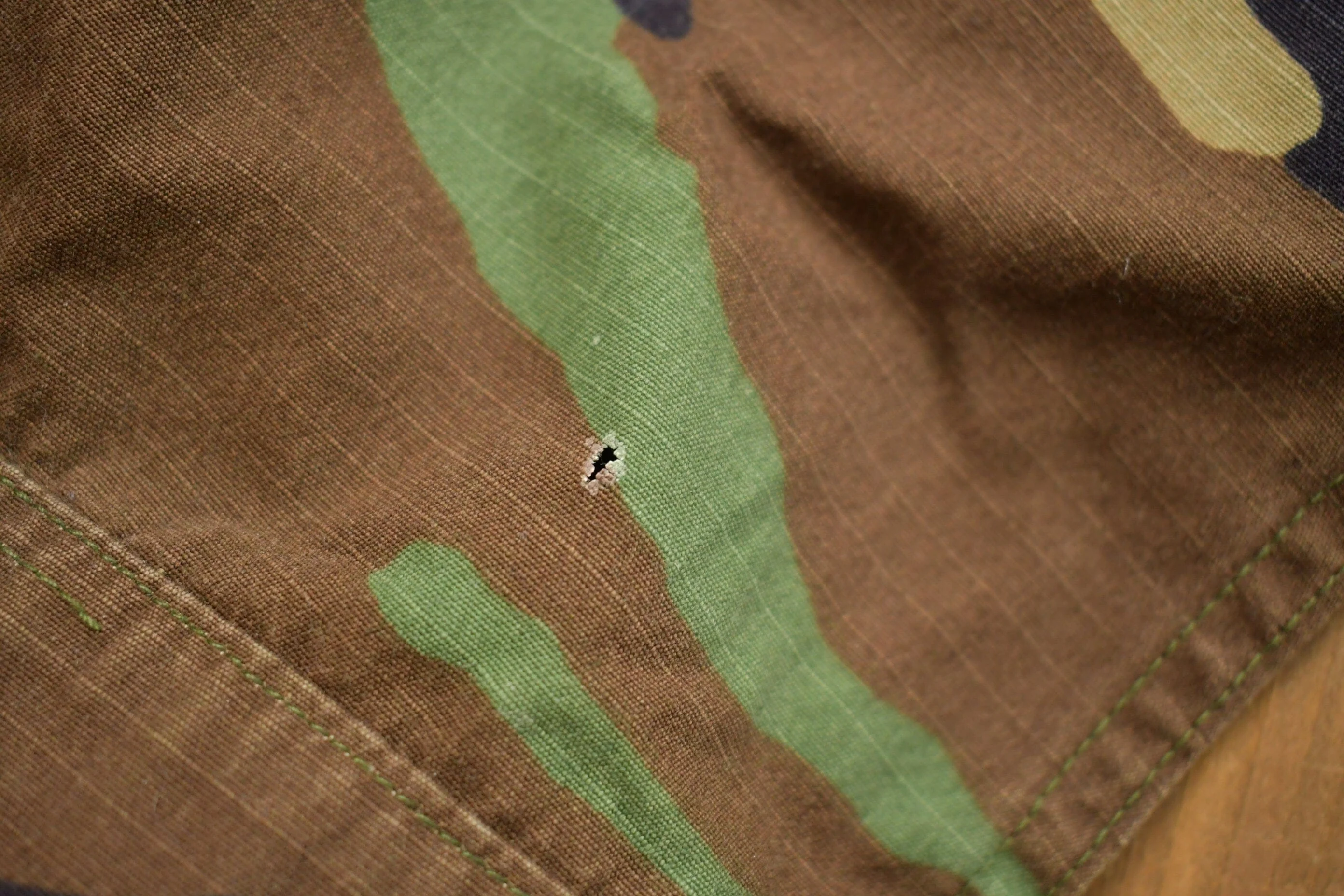 Vintage Military Button Up Shirt Men's M - Image 5