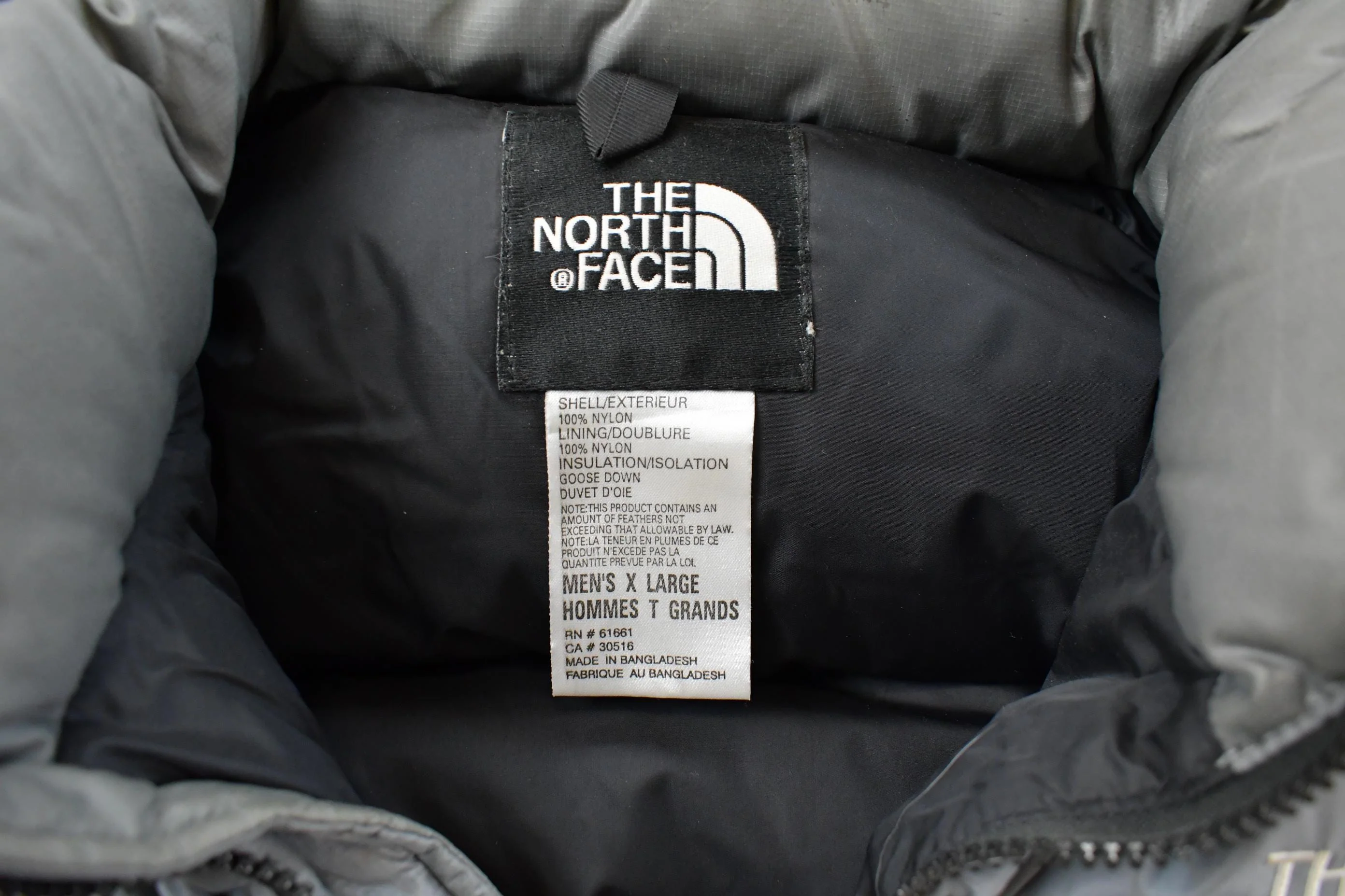 Vintage The North Face 700 Series Nupste Puffer Jacket Men's XL - Image 7