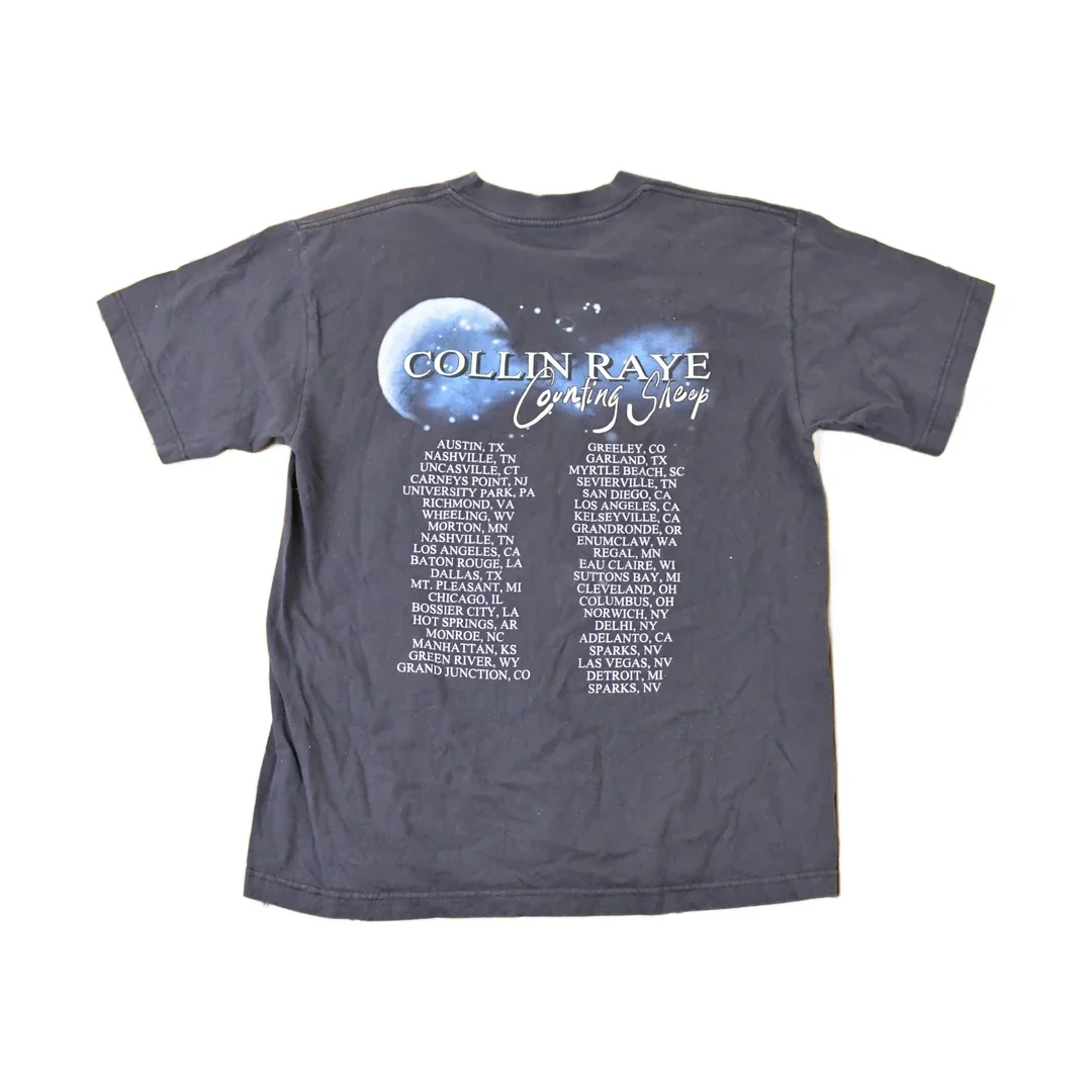 Vintage Y2K Collin Raye Counting Sheep Souvenir Band T-Shirt Men's M - Image 2