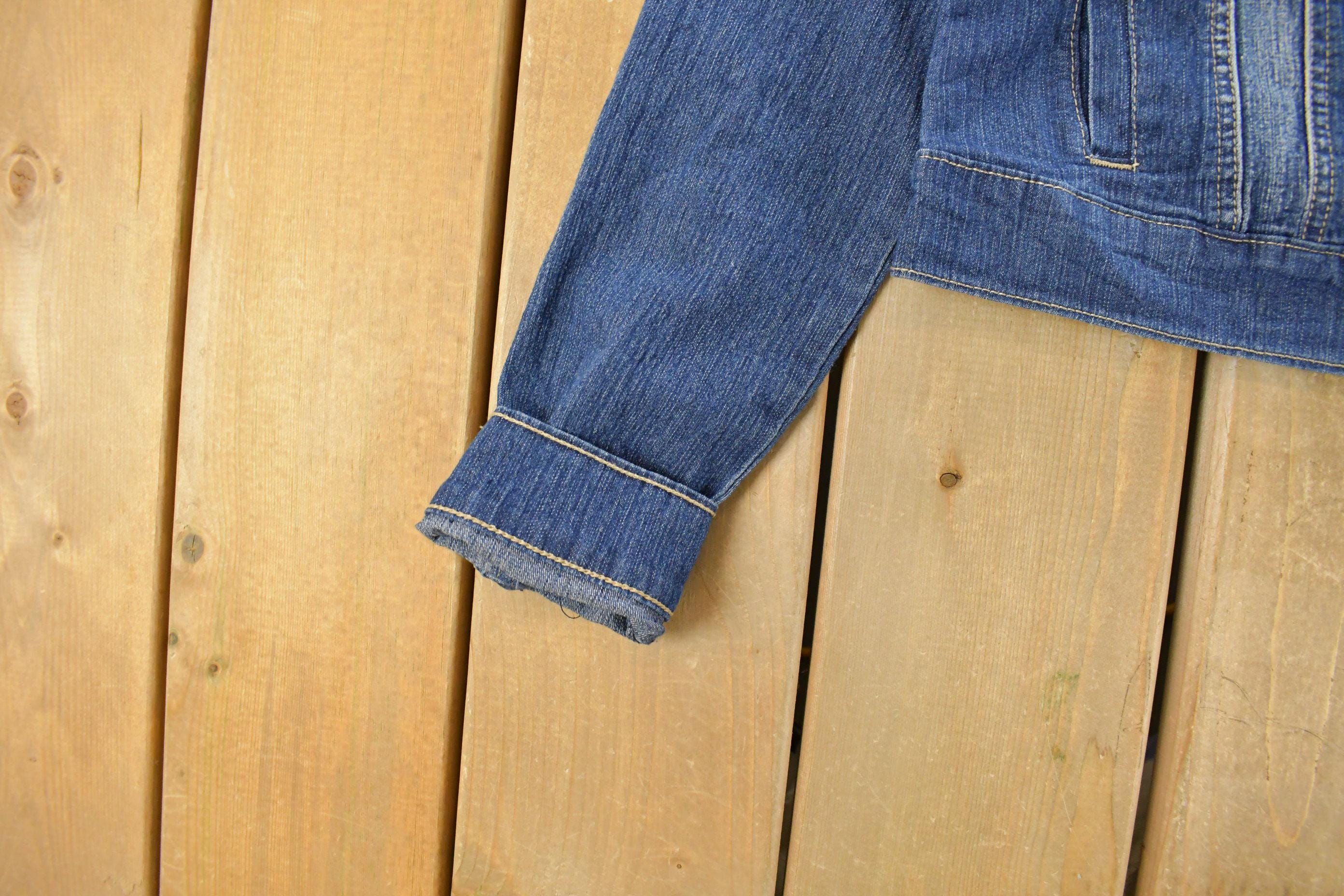 Vintage Y2K Rico Jeans Denim Trucker Jean Jacket Women's Small - Image 3